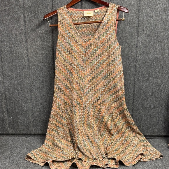 Maeve Dresses & Skirts - Maeve Multicolor Zigzag Maxi Dress